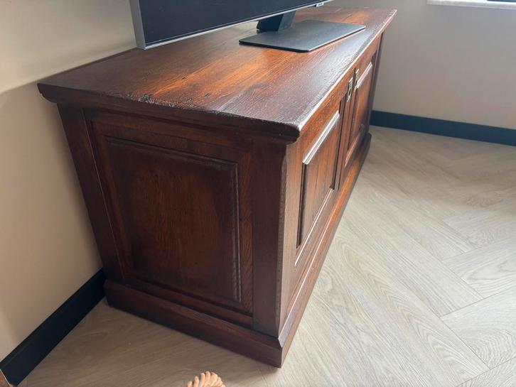 Houten TV-meubel / Dressoir, Huis en Inrichting, Kasten | Televisiemeubels, Gebruikt, Minder dan 100 cm, 100 tot 150 cm, 25 tot 50 cm
