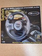 Saitek R440 race stuur en pedalen voor pc, Spelcomputers en Games, Games | Pc, Gebruikt, 1 speler, Racen en Vliegen, Ophalen of Verzenden