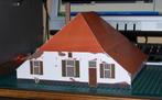 Oude Gelderse boerderij in h0 (1:87) - papieren bouwplaat, Overige merken, Verzenden, Gelijkstroom of Wisselstroom, Brug, Tunnel of Gebouw