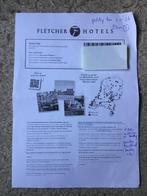 Hotelbon Fletcher twv  €35,-, Tickets en Kaartjes, Twee personen, 1 overnachting