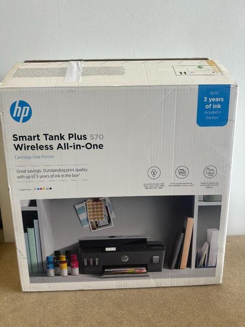HP Smart Tank Plus 570 - All-in-One Printer, Computers en Software, Printers, Zo goed als nieuw, Printer, Scannen, Ophalen of Verzenden