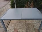 Buitentafel gratis afhalen, Tuin en Terras, Tuintafels, Ophalen, Gebruikt, Rechthoekig, Aluminium