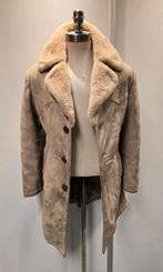 Heren lammy coat parka - maat S - lamsleer en lamsvacht, Ophalen of Verzenden, Gedragen, Maat 46 (S) of kleiner, Overige kleuren