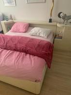 2 pers bed met electrische lattenbodems, Verstelbaar, Tweepersoons, Ophalen of Verzenden, Zo goed als nieuw