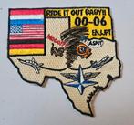 Patch 00-06 ENJJPT ride it out, Ophalen of Verzenden, Zo goed als nieuw, Patch, Badge of Embleem