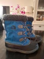 Sorel snowboots mt 38,5 blauw, 100 tot 140 cm, Snowboots, Zo goed als nieuw, Ophalen
