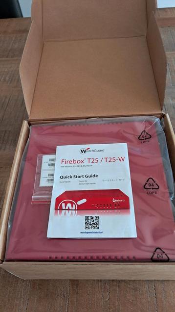 WatchGuard Firebox T25 - Nieuw in verpakking! beschikbaar voor biedingen