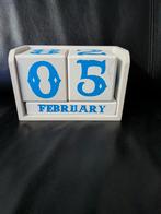 Blokken kalender., Ophalen