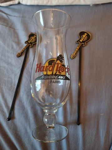 Hard Rock glas met roerstaaf beschikbaar voor biedingen