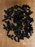 Lot LEGO - 150 zwarte plates in diverse afmetingen, Verzenden, Gebruikt, Losse stenen, Lego