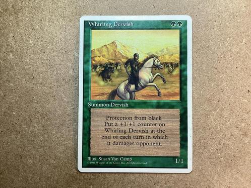 1x Whirling Dervish (Good), Hobby en Vrije tijd, Verzamelkaartspellen | Magic the Gathering, Gebruikt, Losse kaart, Ophalen of Verzenden