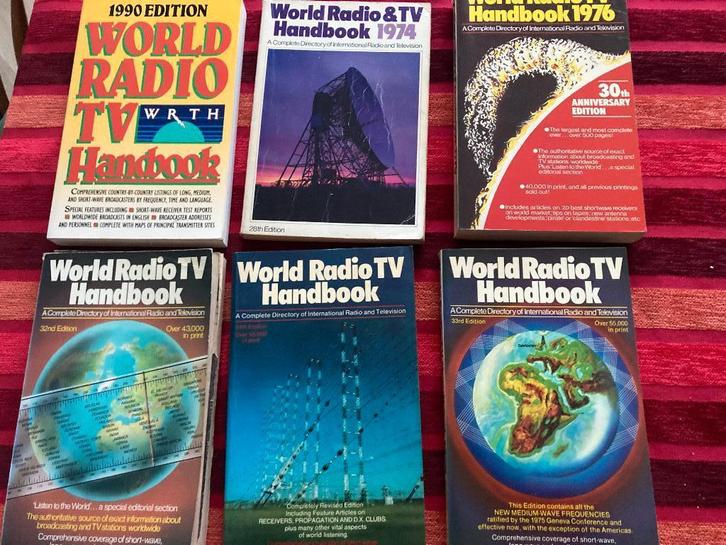 World Radio TV Handbook - diverse edities, Boeken, Techniek, Gelezen, Overige onderwerpen, Ophalen of Verzenden