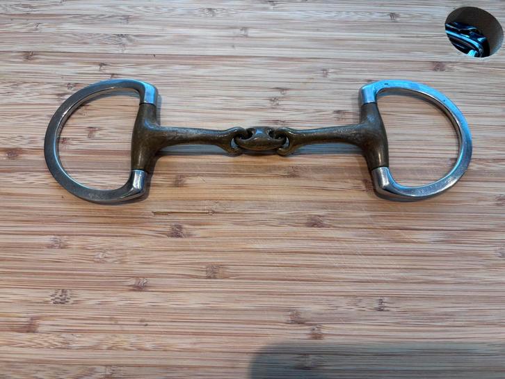 SPRENGER DYNAMICS RS DUBBELGEBROKEN BUSTRENS 14MM SENSOGAN, Dieren en Toebehoren, Paarden en Pony's | Hoofdstellen en Tuigage