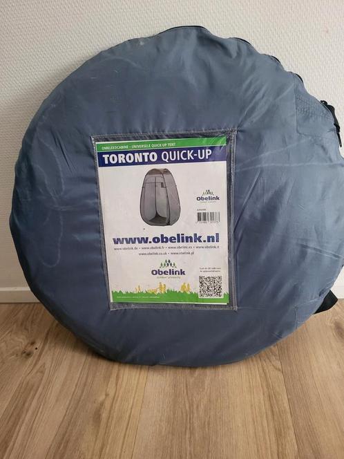 Obelink Toronto Quick-Up Tent - Bagage/Douche/WC, Caravans en Kamperen, Kampeeraccessoires, Zo goed als nieuw, Ophalen of Verzenden