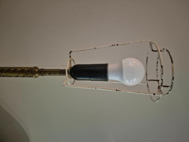 Vintage staande lamp, Huis en Inrichting, Lampen | Vloerlampen, Gebruikt, 150 tot 200 cm, Ophalen