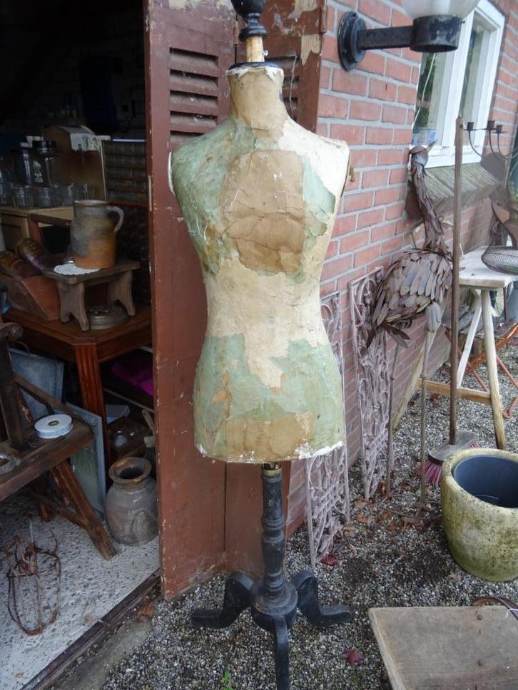 shabby Franse antieke paspop, Antiek en Kunst, Antiek | Overige Antiek, Ophalen