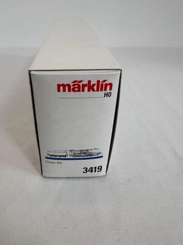 Marklin 3419 Stoomloc serie 4900 van de NS in OVP ZGAN H0 beschikbaar voor biedingen