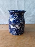 Burleigh Blue Calico Koffiepot Zonder Deksel (Beschadigd), Ophalen of Verzenden