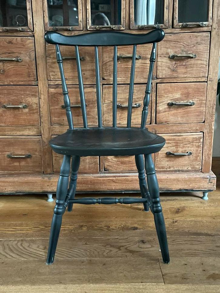 Stoelen, cafestoel 2 stuks, Huis en Inrichting, Stoelen, Gebruikt, Twee, Wit, Ophalen