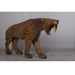Smilodon Saber Cat - Sabeltandtijger beeld - 175 cm, Verzamelen, Dierenverzamelingen, Ophalen, Nieuw
