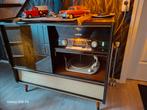Prachtig  gerestaureerde gründig radiomeubel type lumophon, Antiek en Kunst, Antiek | Tv's en Audio, Ophalen of Verzenden