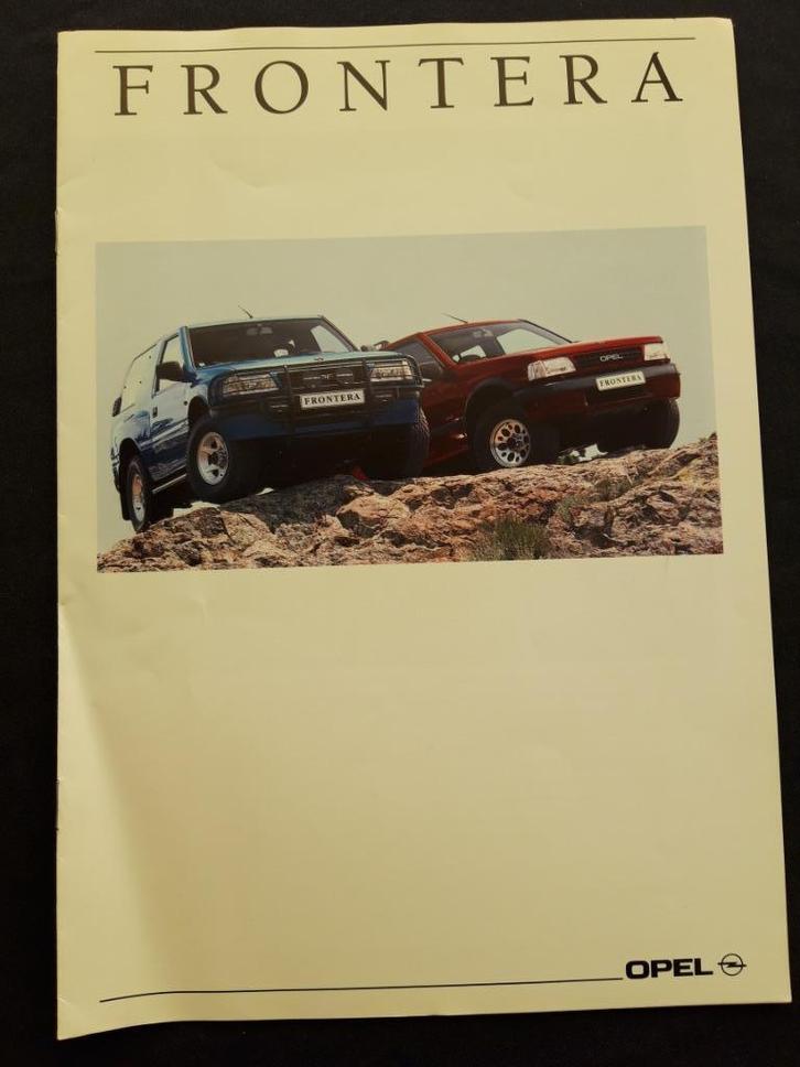 Folder Opel Frontera 1992 - Nederlands, Boeken, Auto's | Folders en Tijdschriften, Zo goed als nieuw, Opel, Ophalen of Verzenden