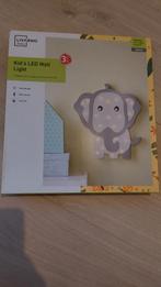 Kinder LED Olifant Wandlamp - Nieuw in doos!, Ophalen of Verzenden, Nieuw, Lamp