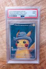 Pikachu van Gogh PSA 9 Grey felt hat, Ophalen of Verzenden, Zo goed als nieuw, Losse kaart