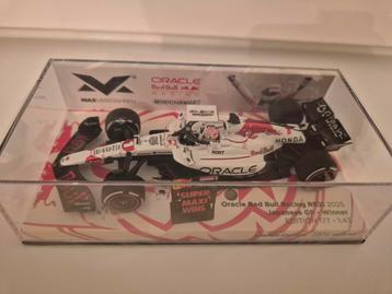 max verstappen 1:43 special livery japan 2025 rb21 ongeopend beschikbaar voor biedingen