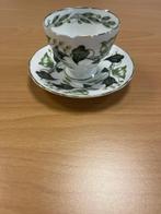Coalport dames kop en schotel, Verzamelen, Ophalen of Verzenden, Gebruikt, Porselein, Kop en/of schotel