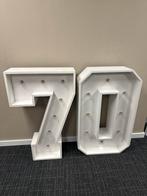 Lichtcijfer te huur - Verjaardag, Jubileum, Ophalen of Verzenden, Zo goed als nieuw, Versiering, Verjaardag