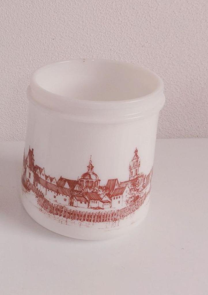 Tabakspot, origineel opaline, ouderwets, Willem II, Antiek en Kunst, Curiosa en Brocante, Ophalen of Verzenden