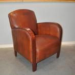 Bendic Finsbury in schapenleer, Huis en Inrichting, Fauteuils, Ophalen, Gebruikt, Leer, Minder dan 50 cm