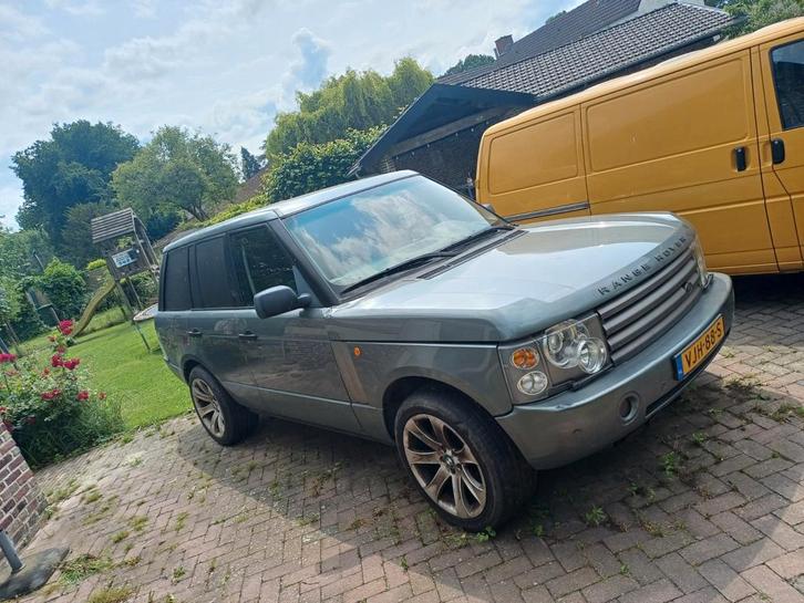 Land Rover Range Rover l322 td6 grijs kenteken, Auto's, Bestelauto's, Particulier, Land Rover, Diesel, Geïmporteerd, Groen, Leder