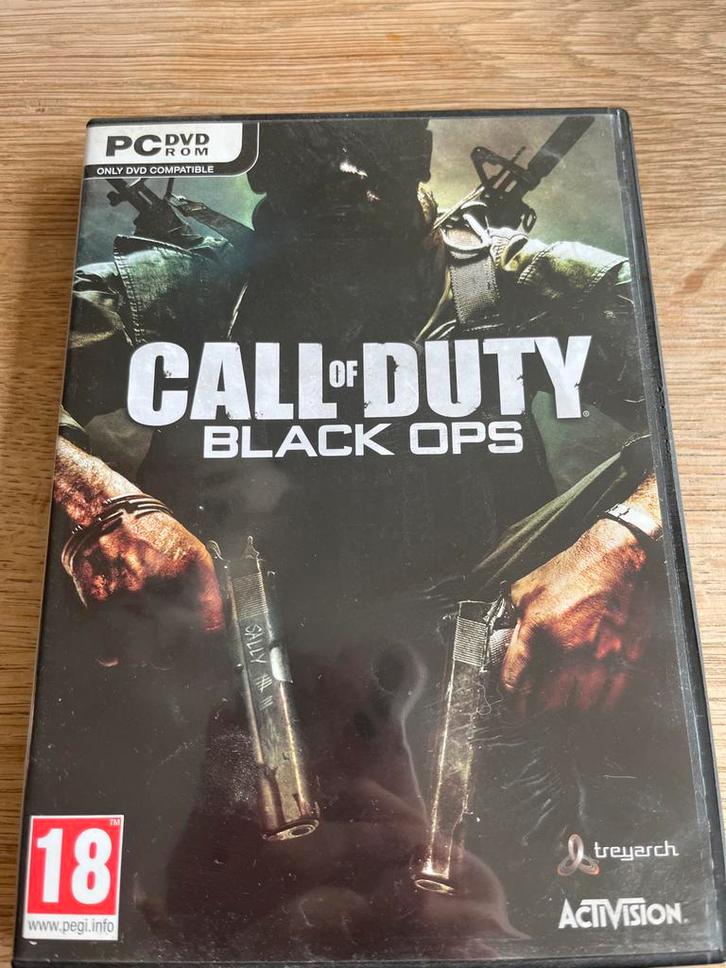 Call of Duty: Black Ops - PC ROM, Spelcomputers en Games, Games | Pc, Gebruikt, Shooter, 1 speler, Vanaf 18 jaar, Online, Ophalen