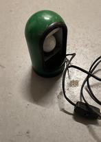 Groene Retro Lamp, Huis en Inrichting, Lampen | Hanglampen, Ophalen, Kunststof, Gebruikt, Minder dan 50 cm