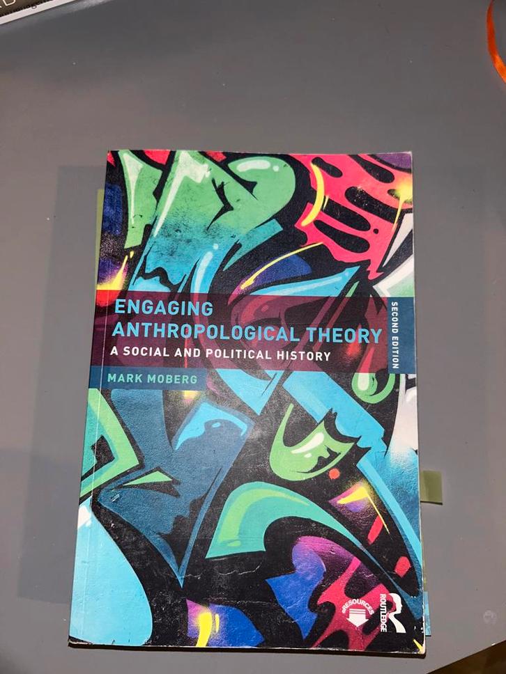 Engaging Anthropological Theory - Mark Moberg, Boeken, Studieboeken en Cursussen, Gelezen, HBO, Gamma, Ophalen of Verzenden