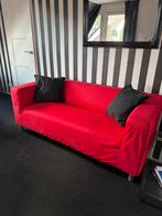 Rode IKEA Bank, Ophalen, Gebruikt, Driepersoons, 75 tot 100 cm