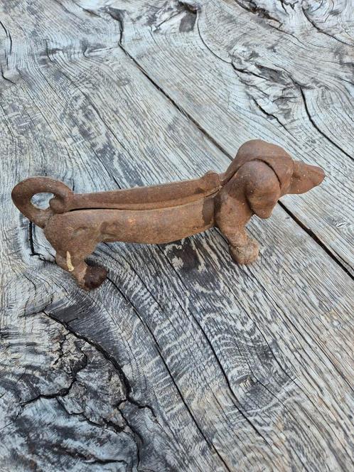 Gietijzeren Teckel Vintage Decoratie, Antiek en Kunst, Antiek | Woonaccessoires, Ophalen