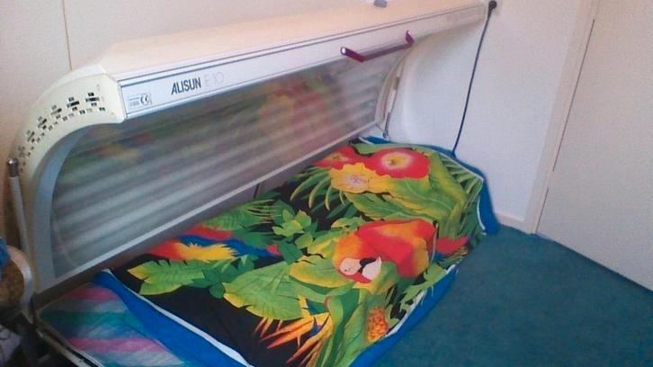 Zonnehemel Alisun E10 - voor de regenachtige zomerdagen, Witgoed en Apparatuur, Zonnebanken en Gezichtsbruiners, Gebruikt, Zonnebank enkelzijdig