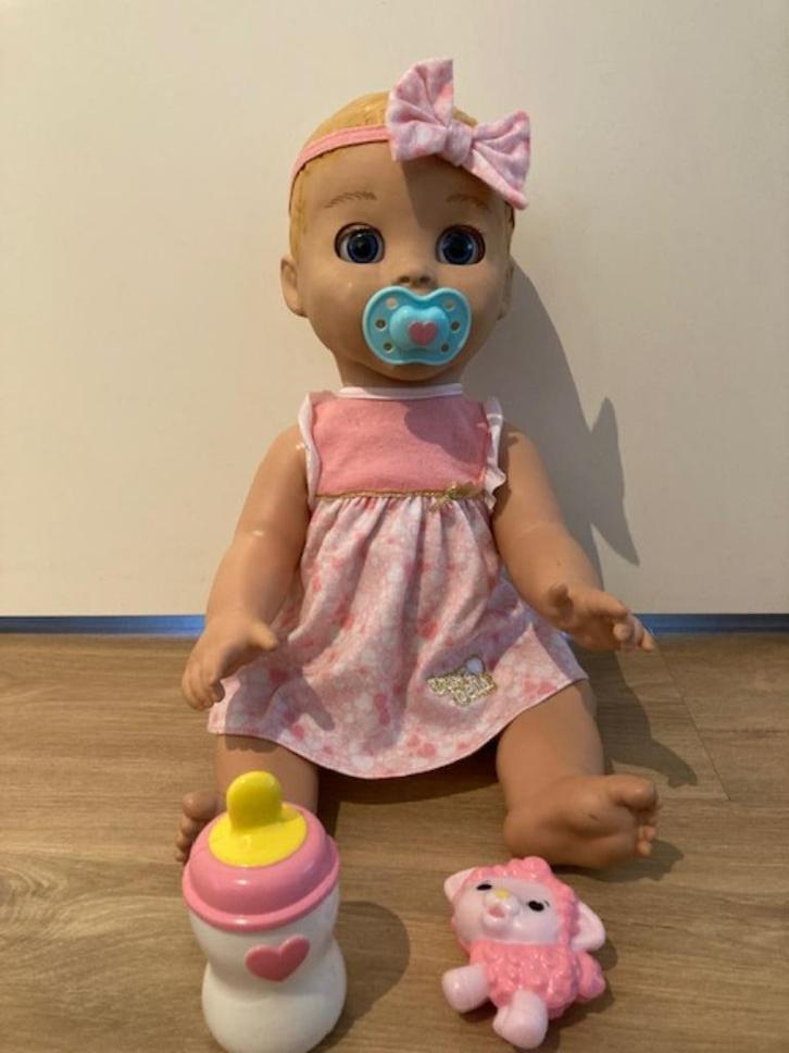 Luvabella interactieve babypop, Kinderen en Baby's, Speelgoed | Poppen, Gebruikt, Babypop, Ophalen