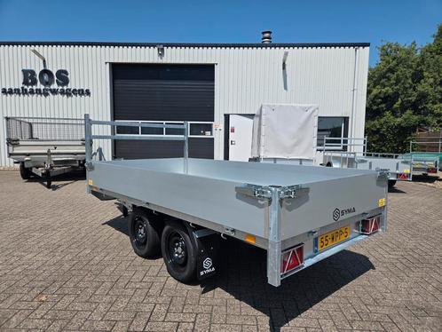 Syma 2000kg Plateauwagens 3.10m ,Voorrek ,Achterl beschermer, Auto diversen, Aanhangers en Bagagewagens, Nieuw, Ophalen