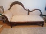 Antieke Chaise Longue Mahonie, Antiek en Kunst, Ophalen