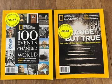 2x National Geographic Special Edition - Goede Staat beschikbaar voor biedingen