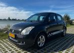 Suzuki Swift 1.3 5DRS 2006 Zwart, Auto's, Voorwielaandrijving, 965 kg, 400 kg, USB