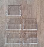 Visitekaartjeshouder wand 5 stuks, Huis en Inrichting, Woonaccessoires | Krantenbakken en Lectuurbakken, Ophalen of Verzenden