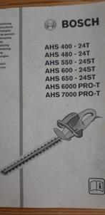 Bosch heggeschaar AHS 6000 PRO-T, Ophalen, Gebruikt, Bosch, Elektrisch