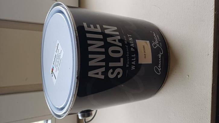 Annie Sloan 2,5 liter old ochre muurverf, Doe-het-zelf en Verbouw, Verf, Beits en Lak, Nieuw, Ophalen of Verzenden