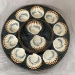 oesterschaal.  LONGCHAMP voor 12 oesters.  33 cm, Ophalen of Verzenden, Zo goed als nieuw, Overige stijlen, Schaal of Schalen