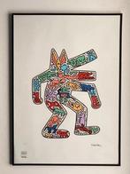 Keith Haring : litho op groot formaat, Ophalen of Verzenden